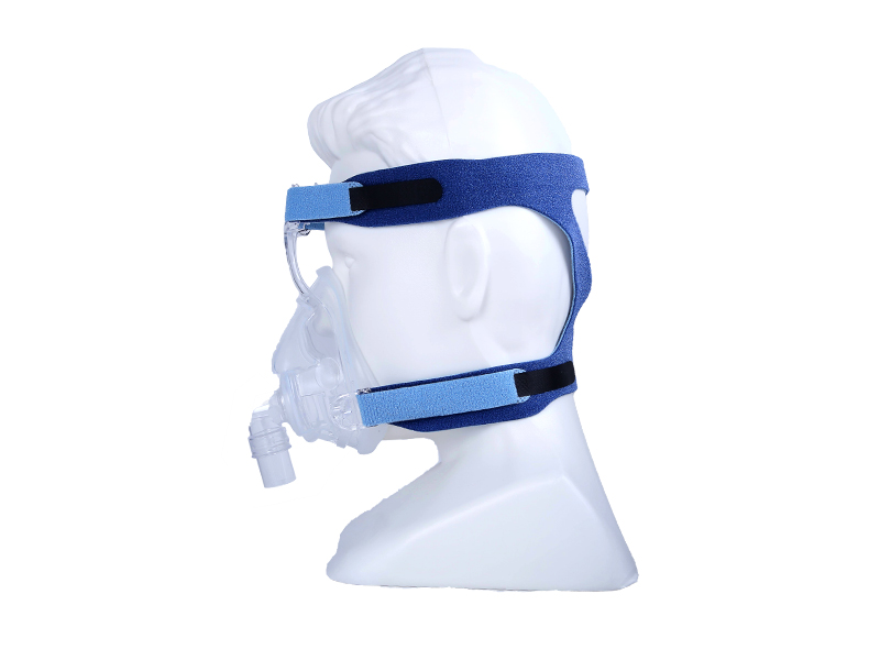 masque cpap complet en silicone réutilisable pour l'apnée du sommeil 