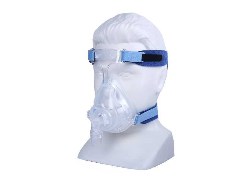 masque cpap complet en silicone réutilisable pour l'apnée du sommeil 